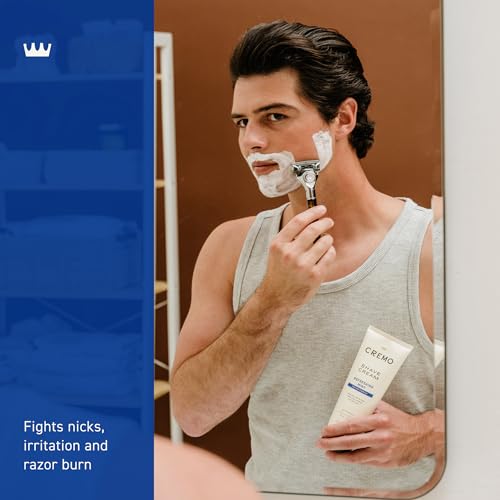 Pump-dispense view highlights easy application for a smooth shave.