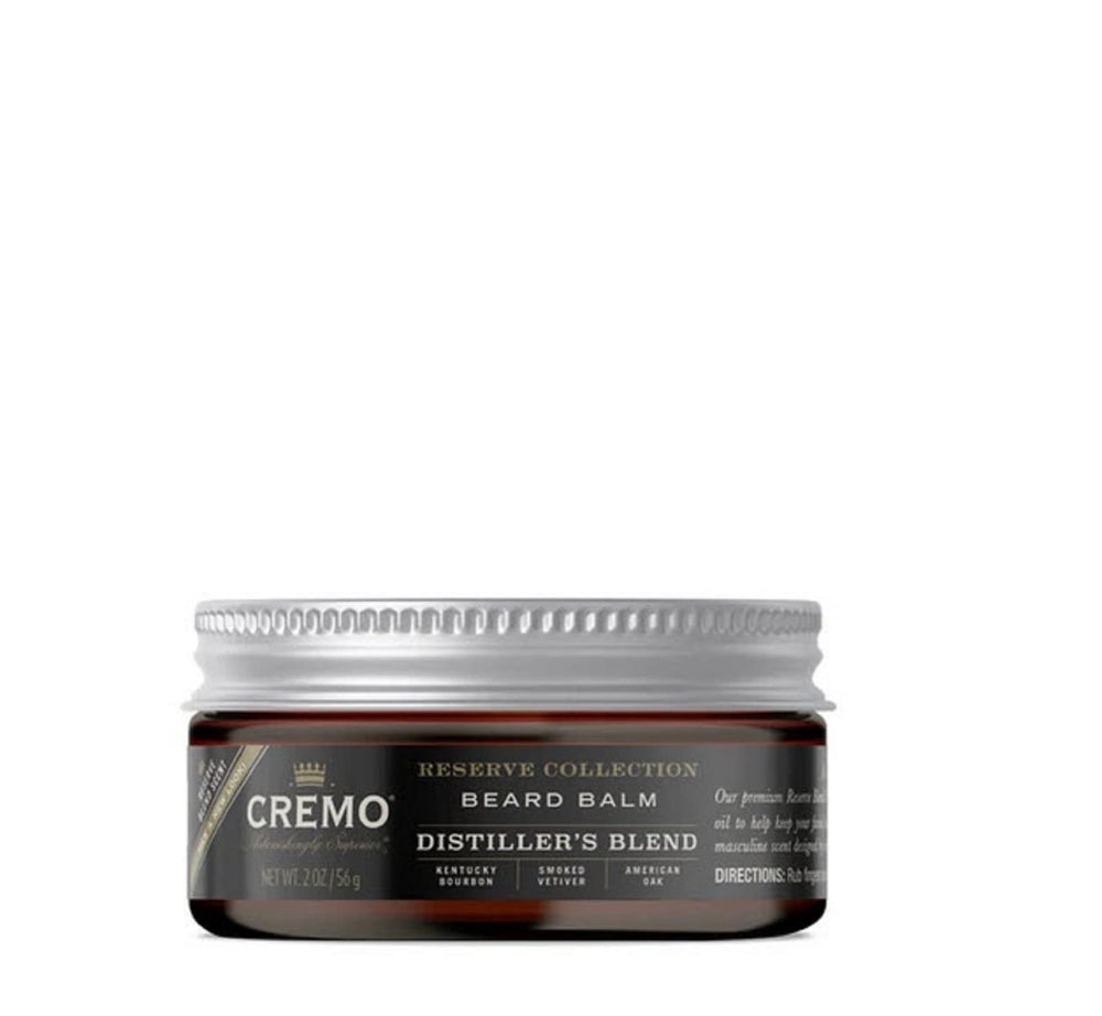 Cremo Distiller's Blend ingredients include shea butter for nourishing care.