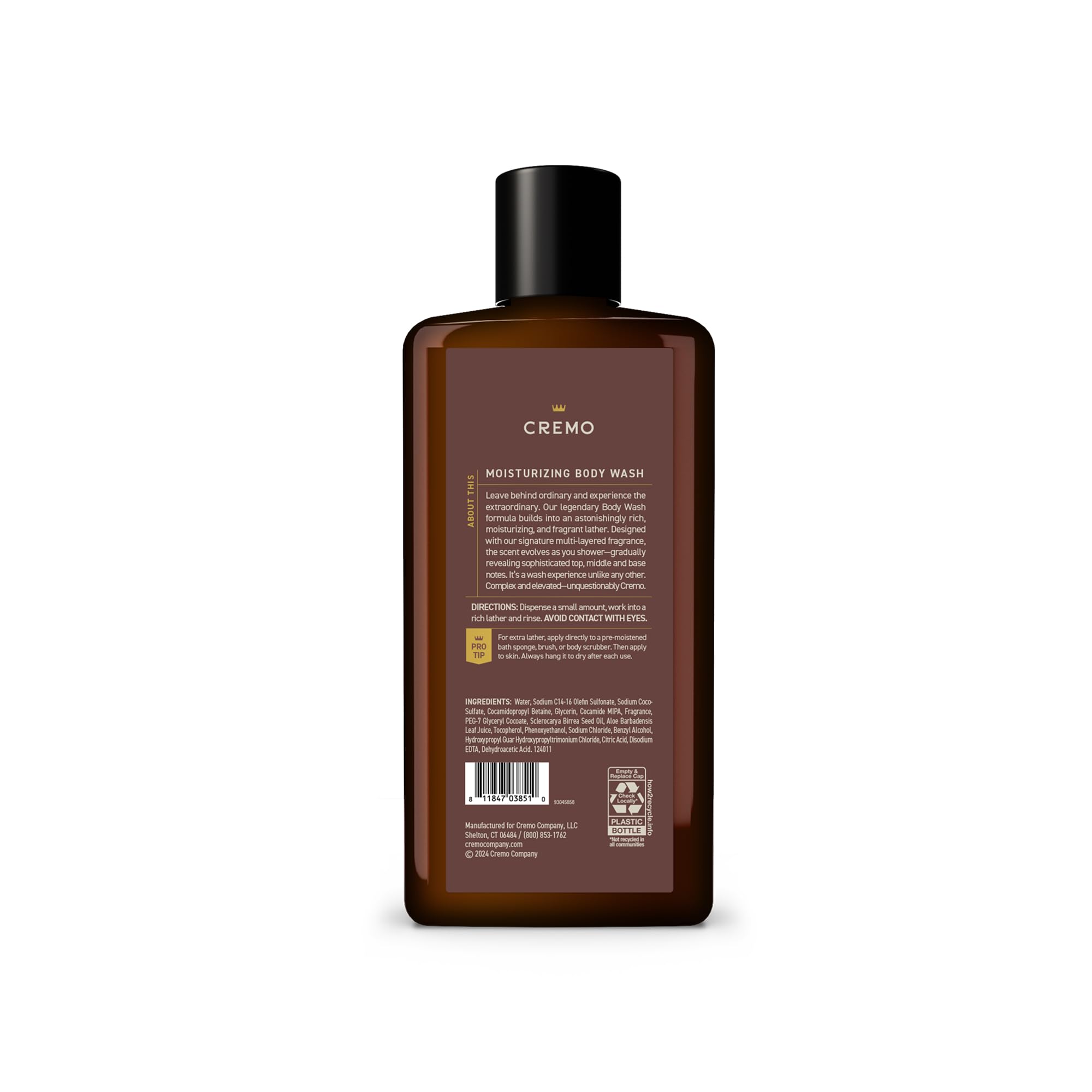Cremo grooming collection pair shot promotes a cohesive body care routine