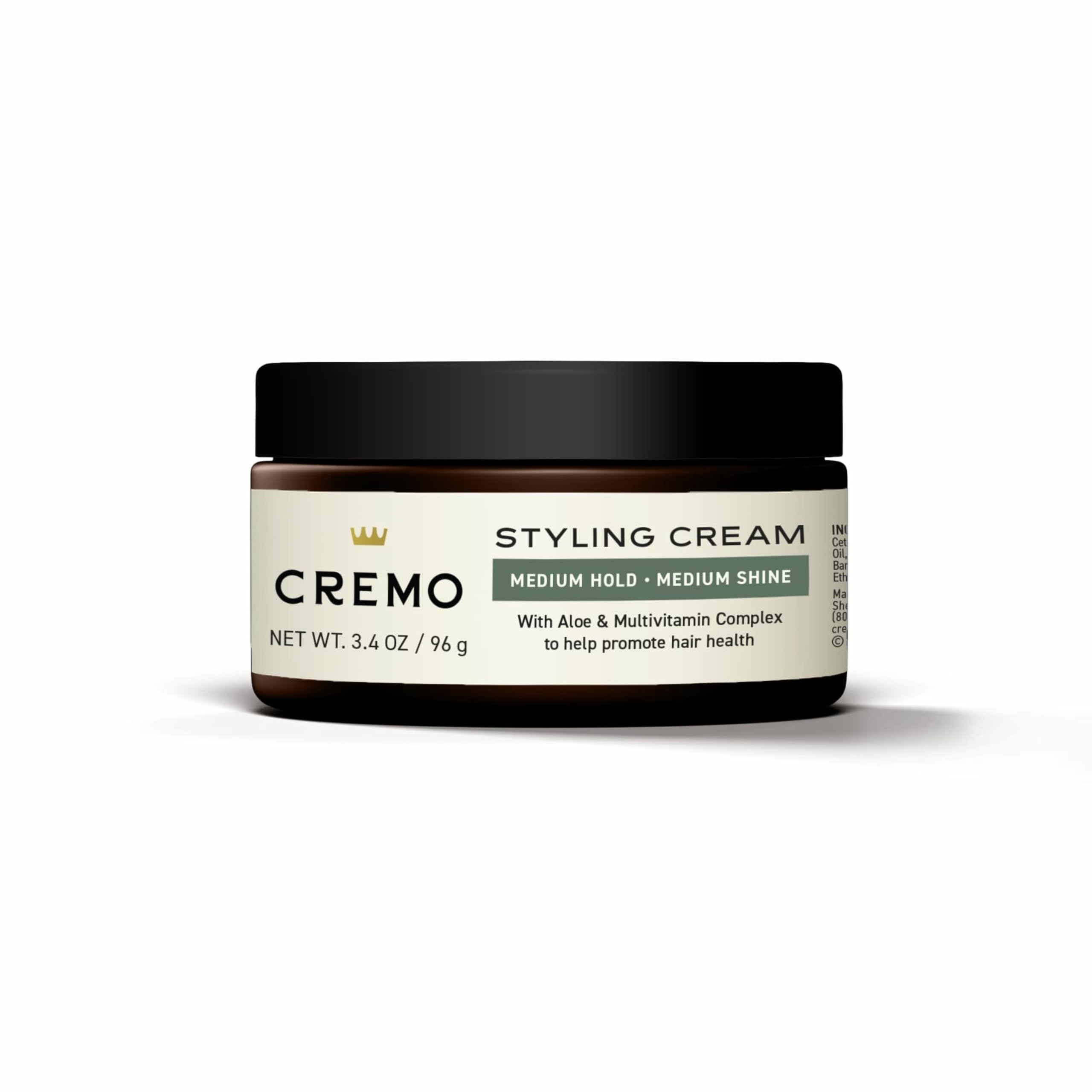 Cremo Hair Styling Cream on unwashed hair reactivates your style.