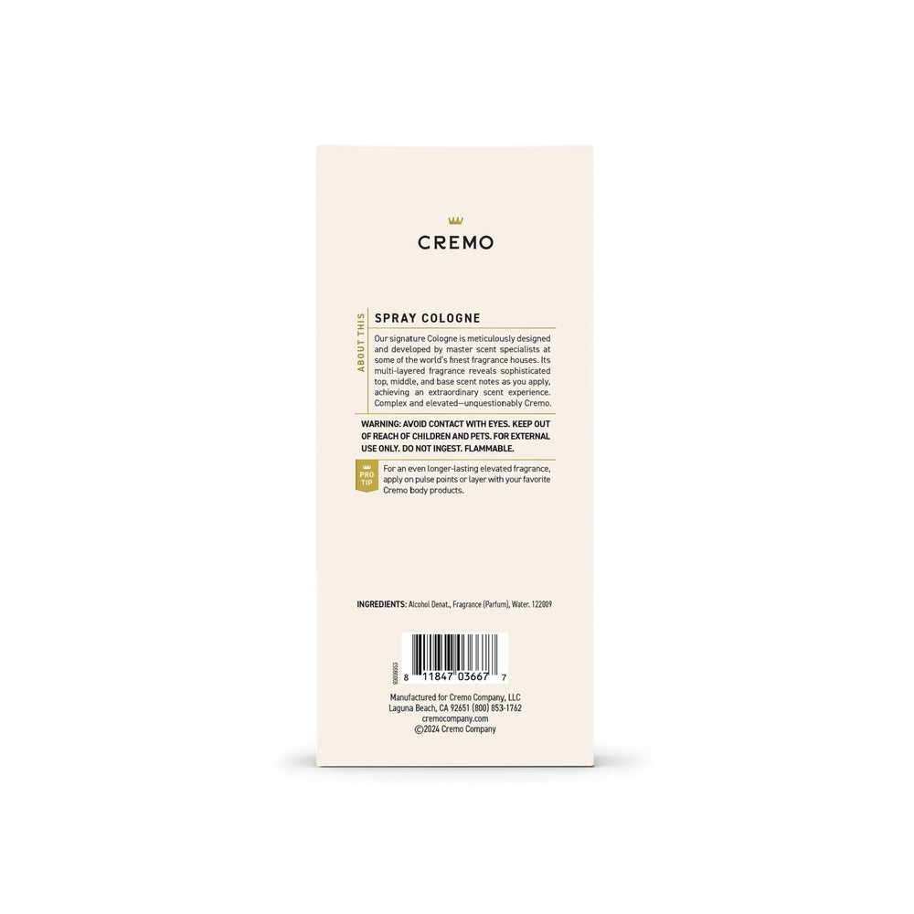 Cremo Italian Bergamot body wash pairing supports a coordinated grooming routine.