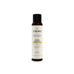 Cremo Italian Bergamot bottle with spray nozzle for a refined daily scent.