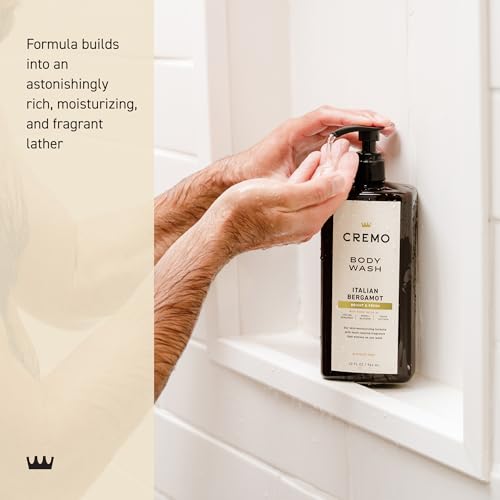 Cremo Moisturizing cleanse leaves skin soft and refreshed after showering.