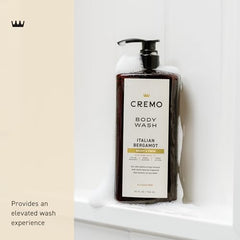 Cremo Neroli blossom and Vetiver accents enrich the shower experience.