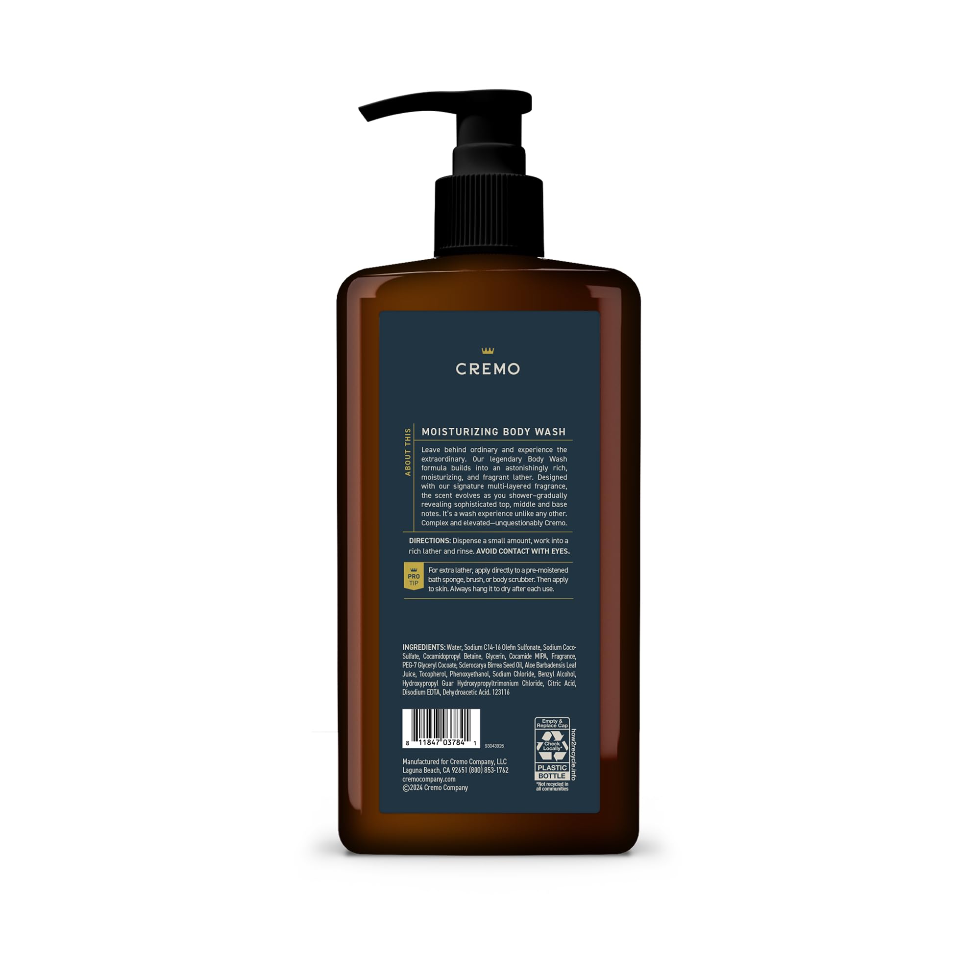 Cremo Palo Santo paired with Cologne for a cohesive grooming ritual.