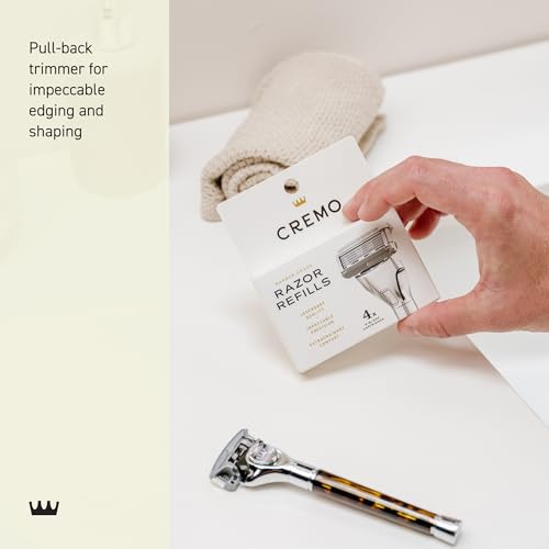 Cremo Razor Refills modular-handle-system lets you swap sleeves for style and function.