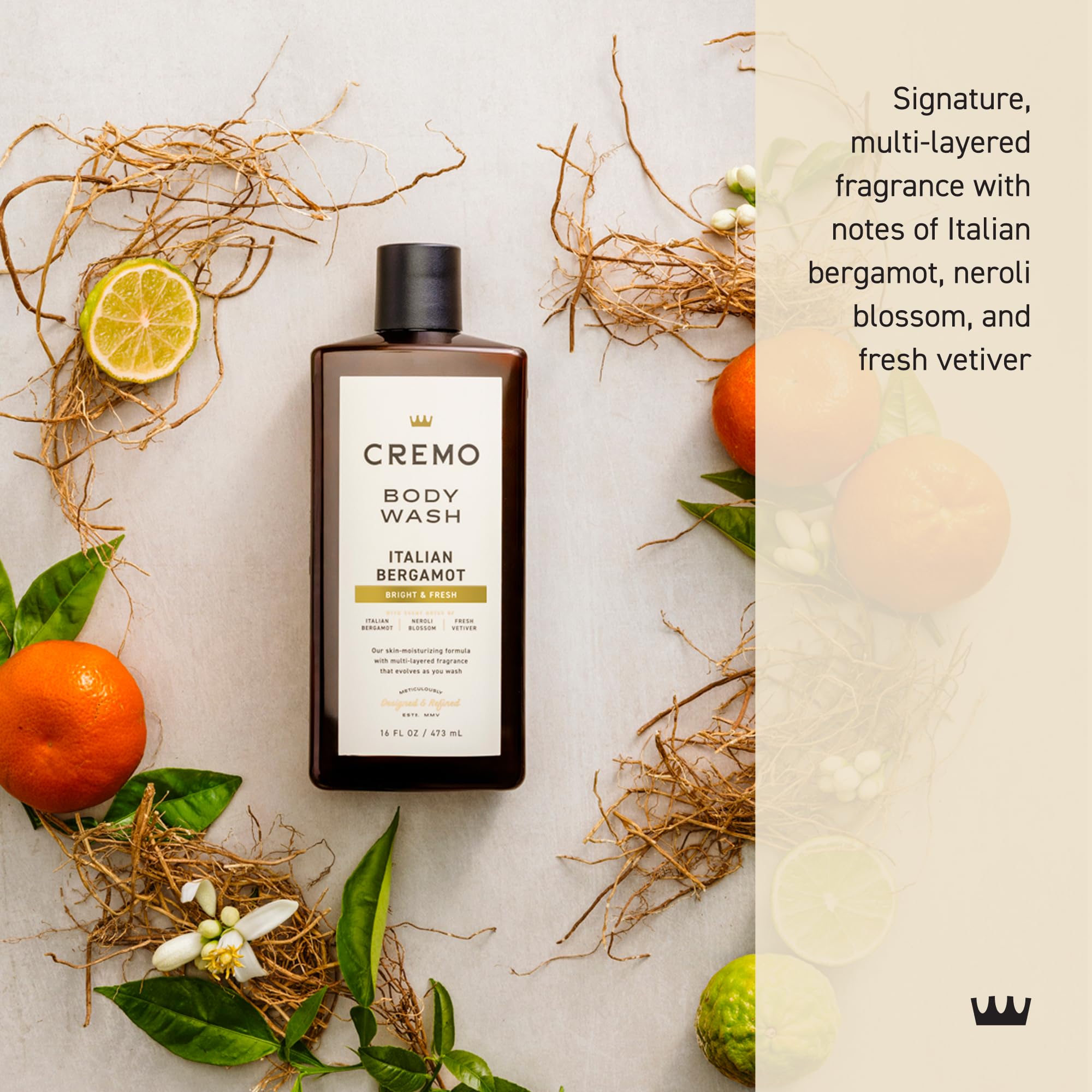 Rich-lathering foam demonstrates creamy cleansing without sticky residue.