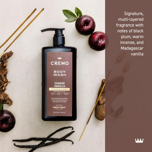 Cremo rich-lather foam demonstrates premium cleansing experience.