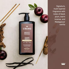 Cremo rich-lather foam demonstrates premium cleansing experience.