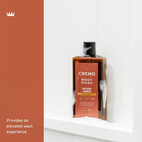 Cremo shower gel for men leaves a clean feel with no residue.