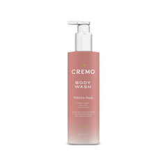 Cremo Wild Iris Musk bottle showcases premium packaging and inviting citrus sorbet notes.