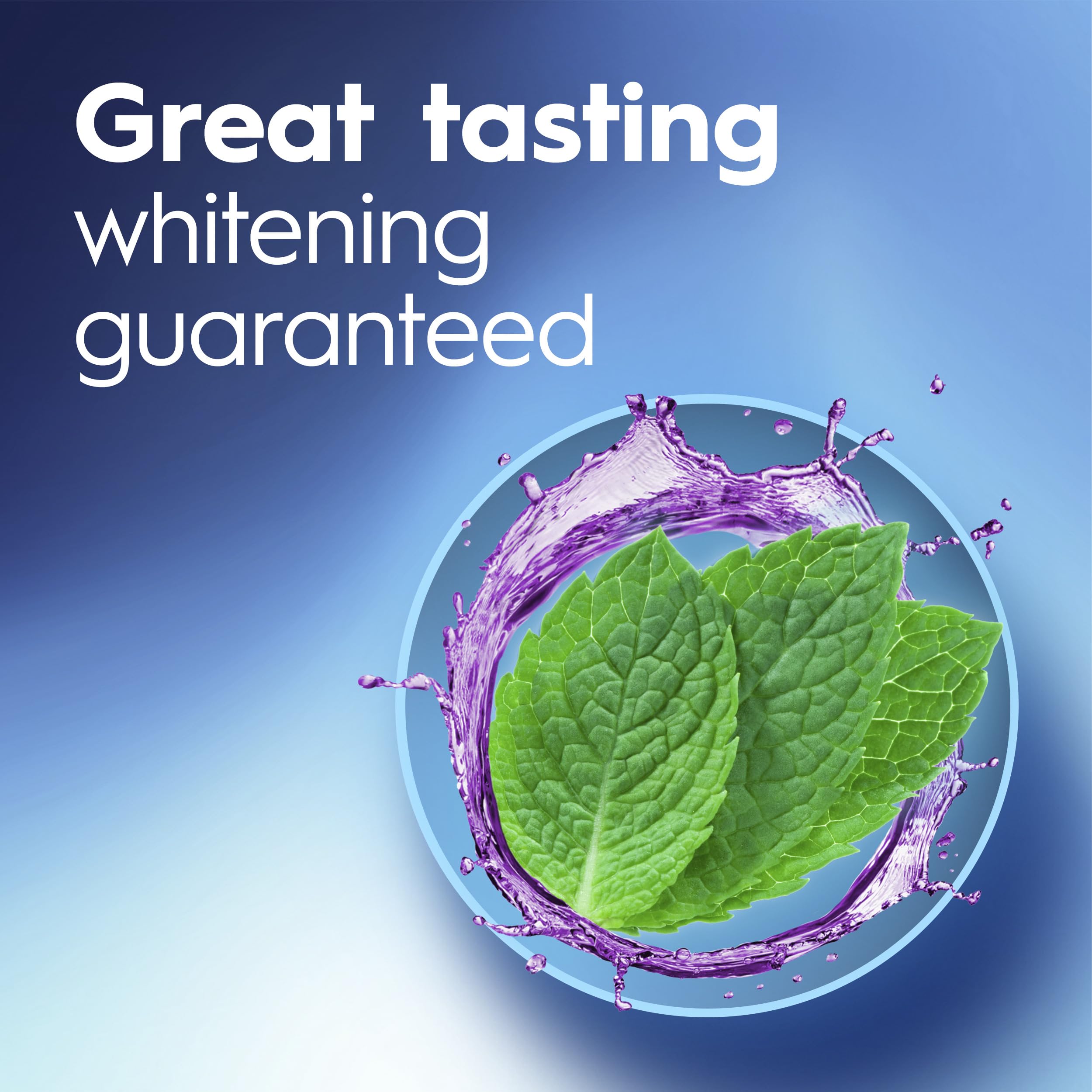 Crest 3D White Brilliance label shows peroxide-free and alcohol-free formula