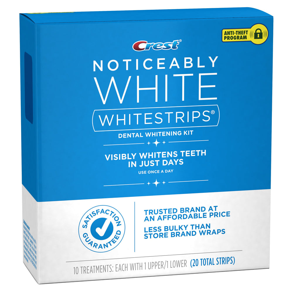 Crest 3D Whitestrips enamel-safe ingredient noted for user reassurance