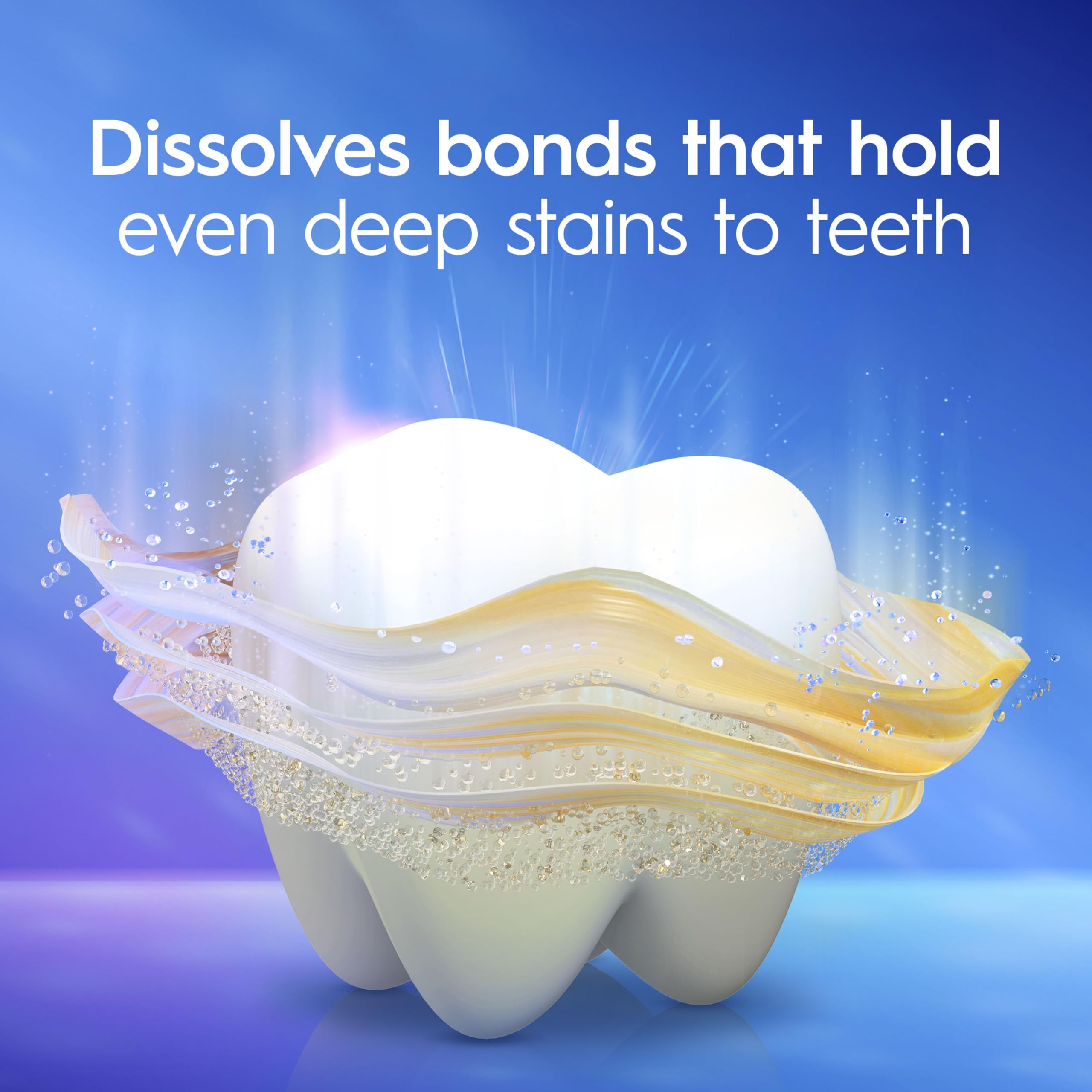 Crest 3D White Brilliance enamel-safe formula label detail