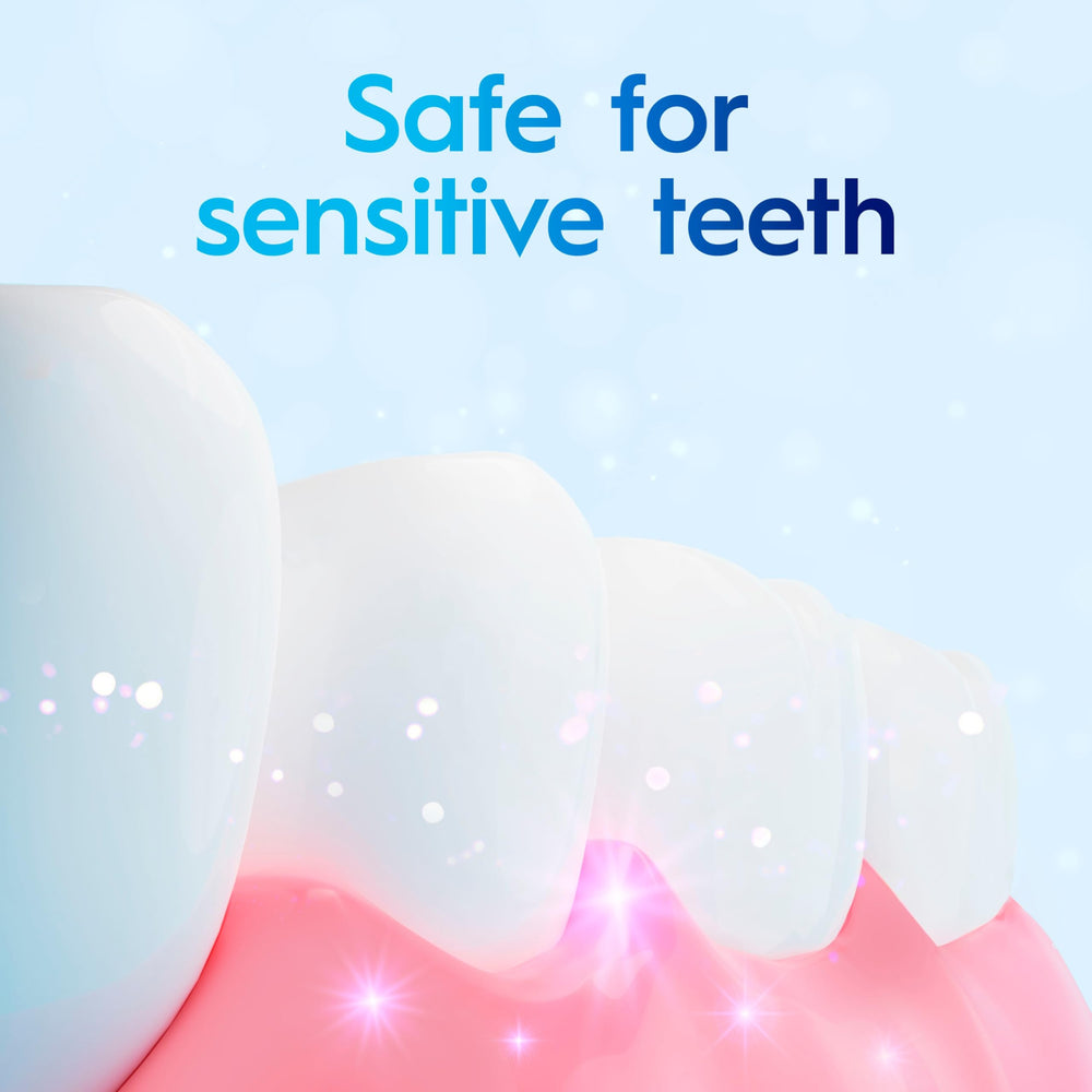 Crest Cavities Prevention with fluoride closeup illustrating enamel protection concept.