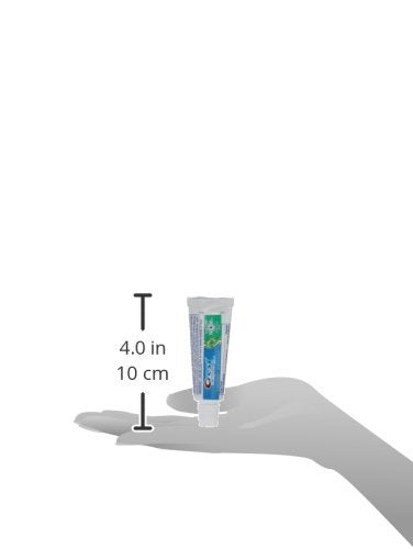 Crest Complete Whitening Scope packaging box highlights dual-action formula for whitening and breath.