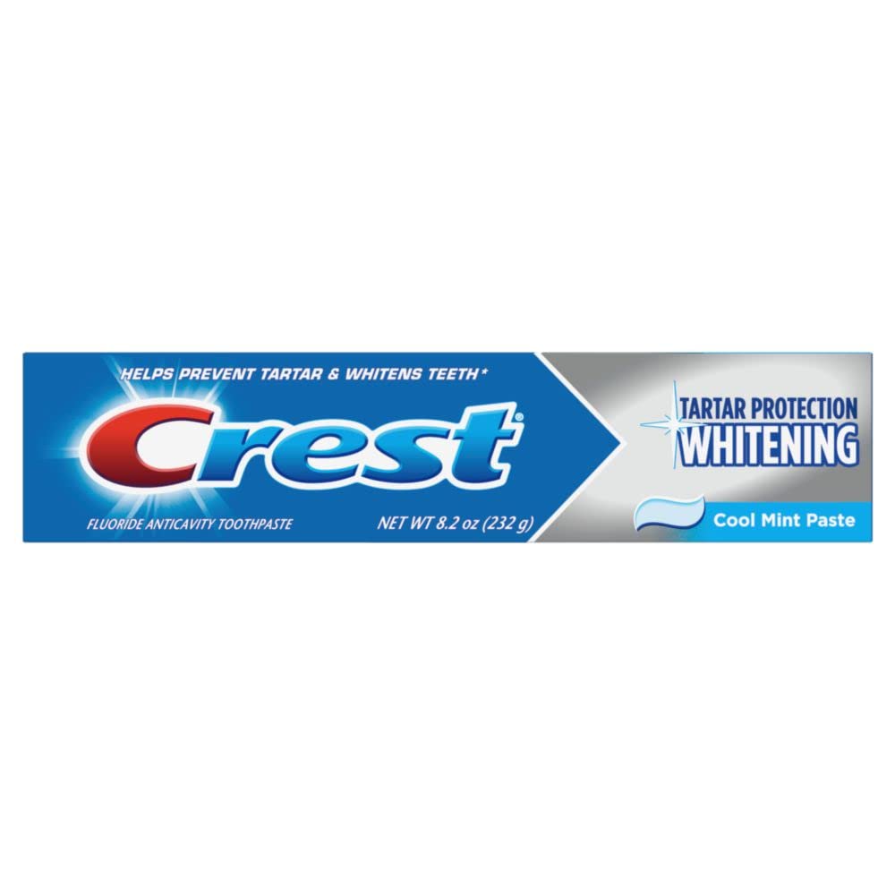 Crest Daily dental care routine depicts easy, consistent brushing habit.