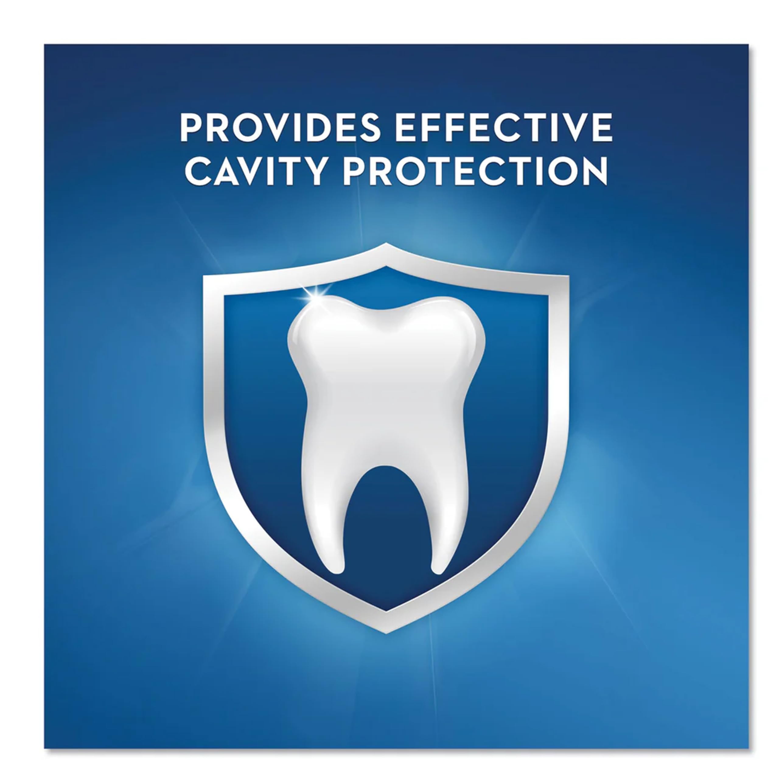 Crest enamel-friendly formula designed for gentle daily use