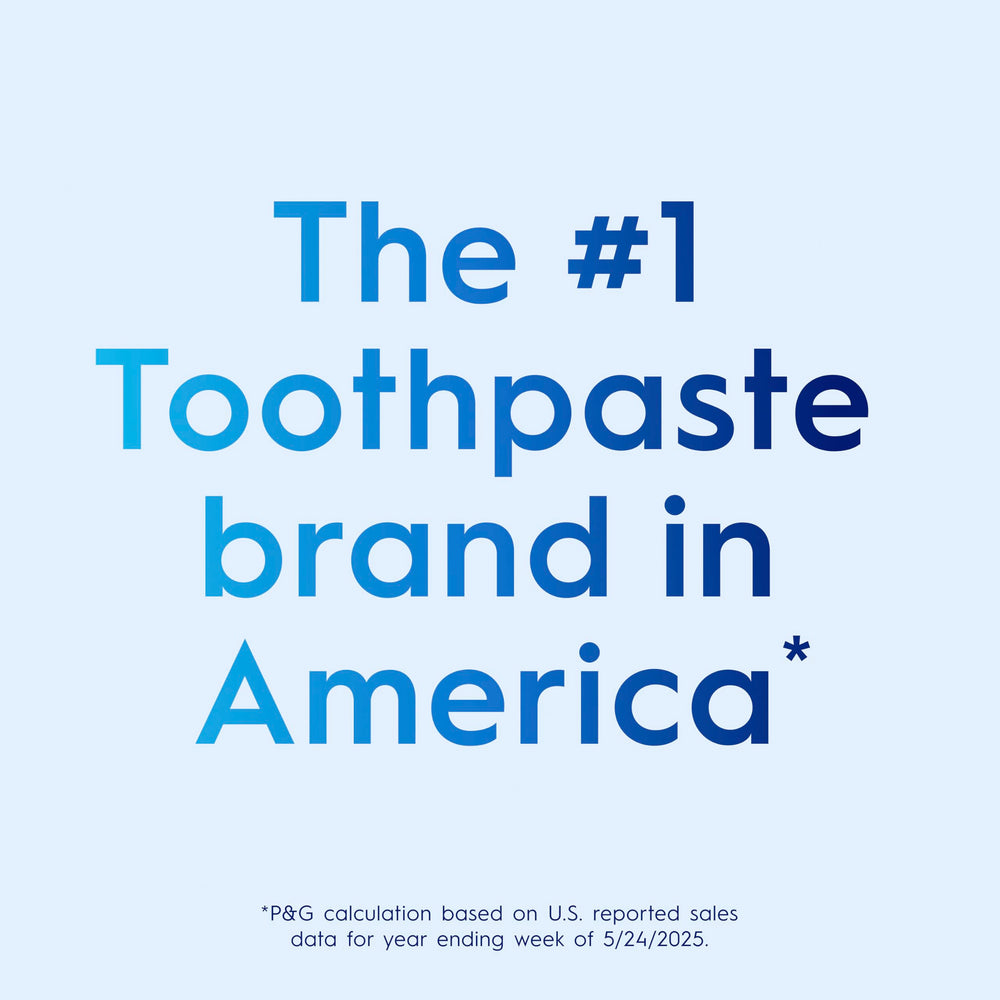 Daily oral care routine with Crest Clean Breath toothpaste