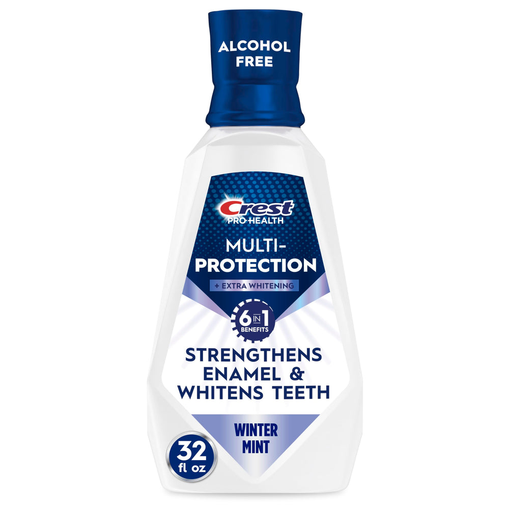 Crest Pro-Health Advanced Extra Whitening bottle front for enamel-safe whitening
