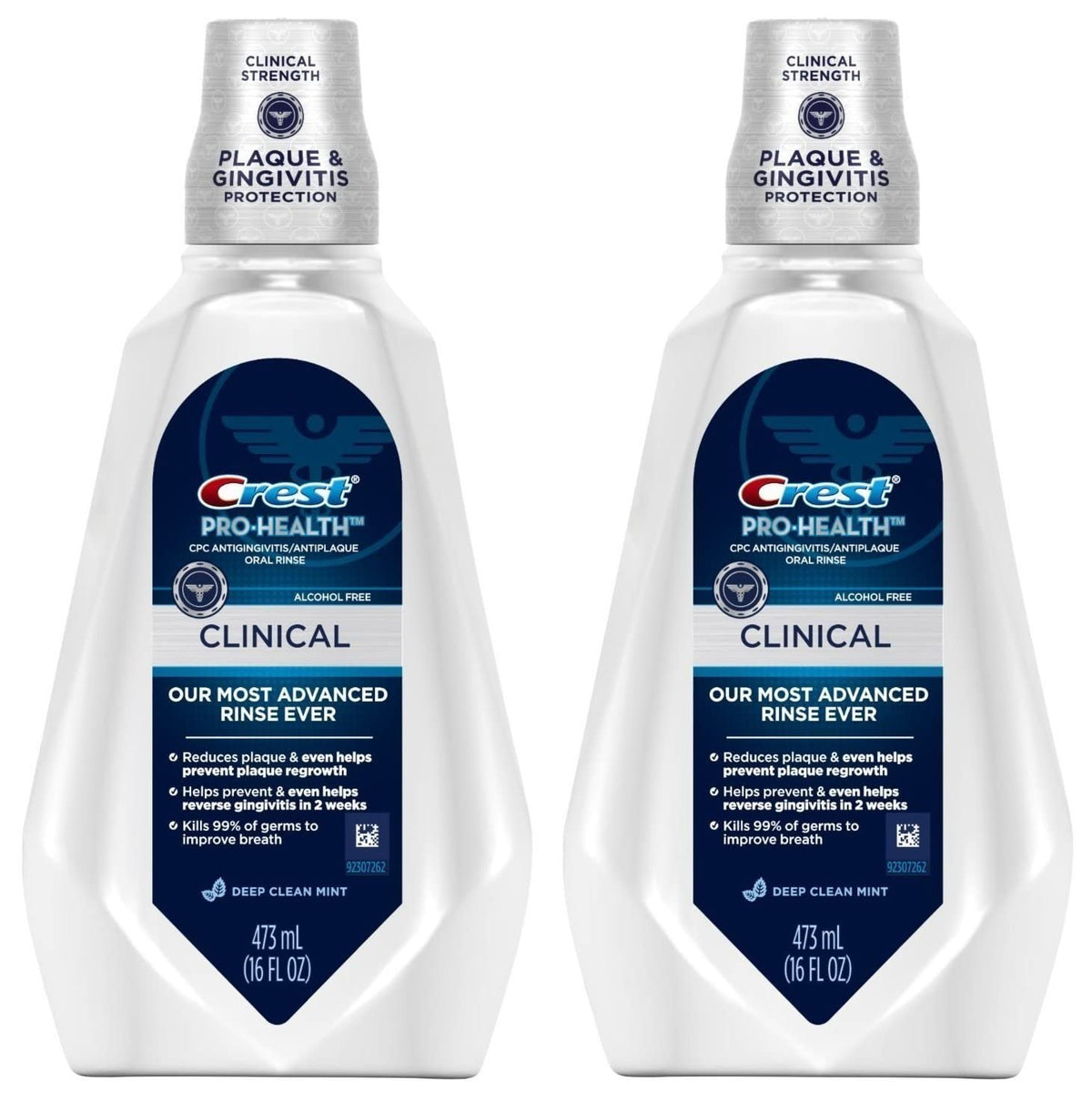 Crest Pro-Health CPC deep clean mint bottle for daily oral care