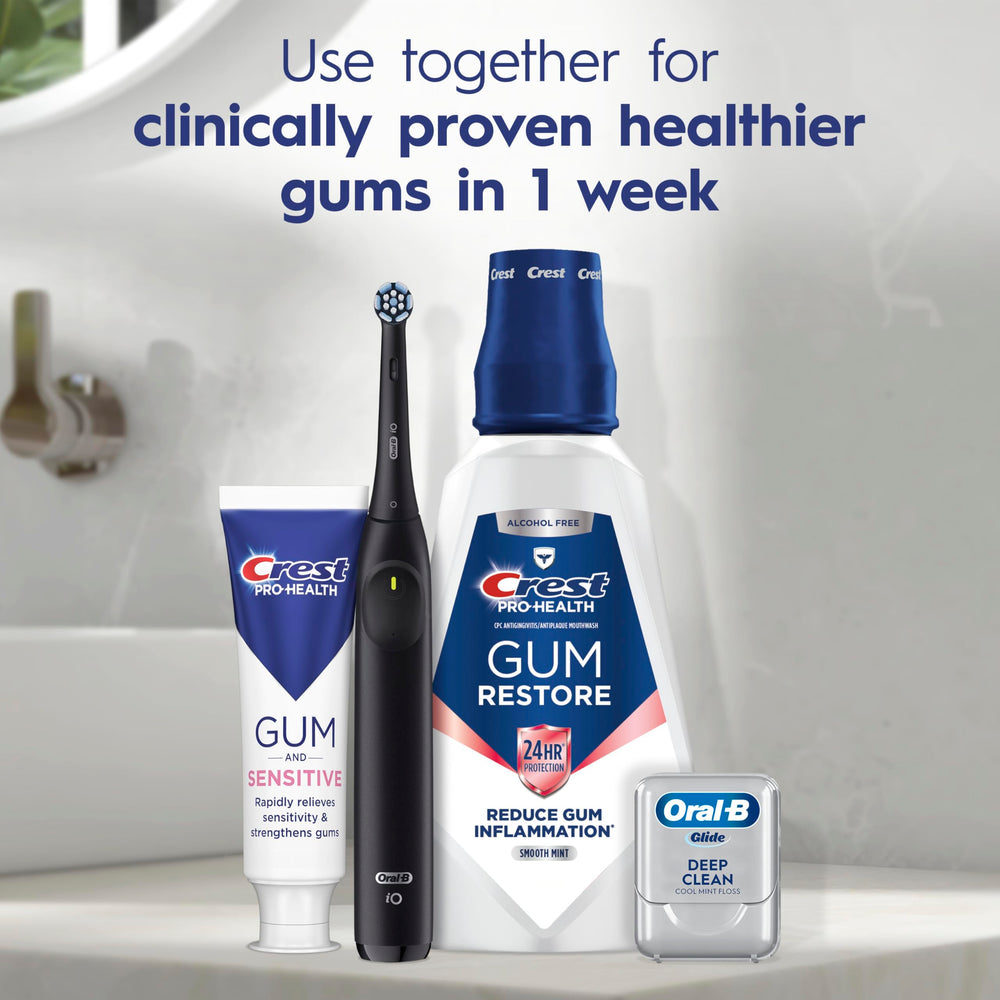 Crest Pro-Health Gum Sensitive twin-pack foil-seal packaging for long-lasting freshness