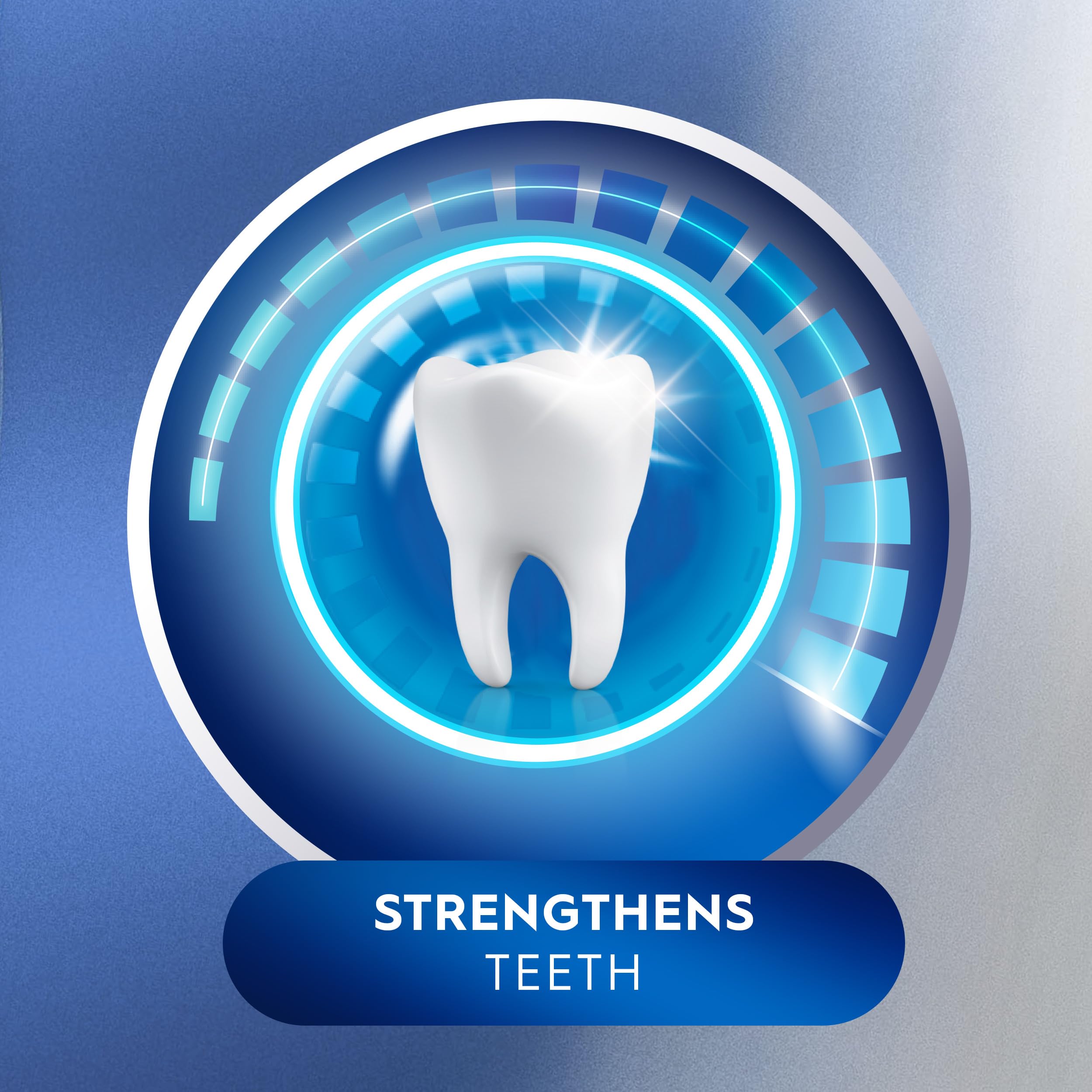 Crest Pro-Health mouthwash provides a fresh breath feel after use.