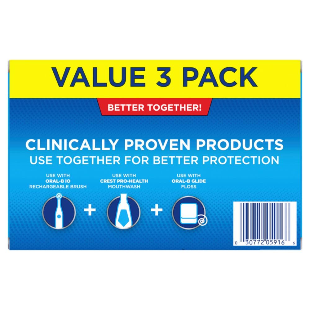 Crest whitening action visual suggesting enamel protection during daily routine.