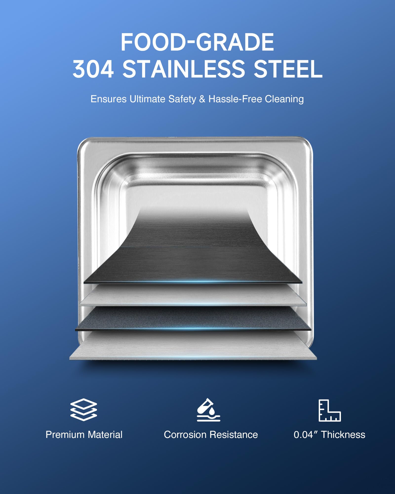 CREWORKS 2L cleaning multiple items, jewelry, glasses, dentures safely