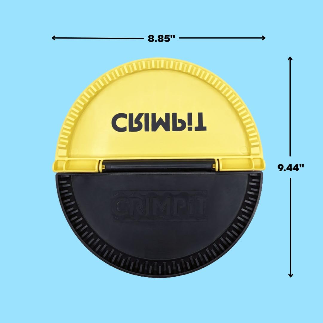 CRIMPiT dishwasher-safe design for quick cleanup after family meals.