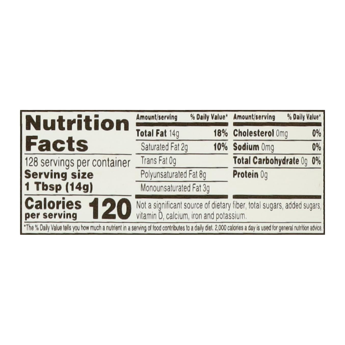 Crisco Pure Vegetable Oil bottle label highlights gluten-free and kosher status