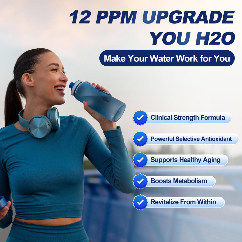 Crobirware workout hydration with hydrogen tablets after exercise