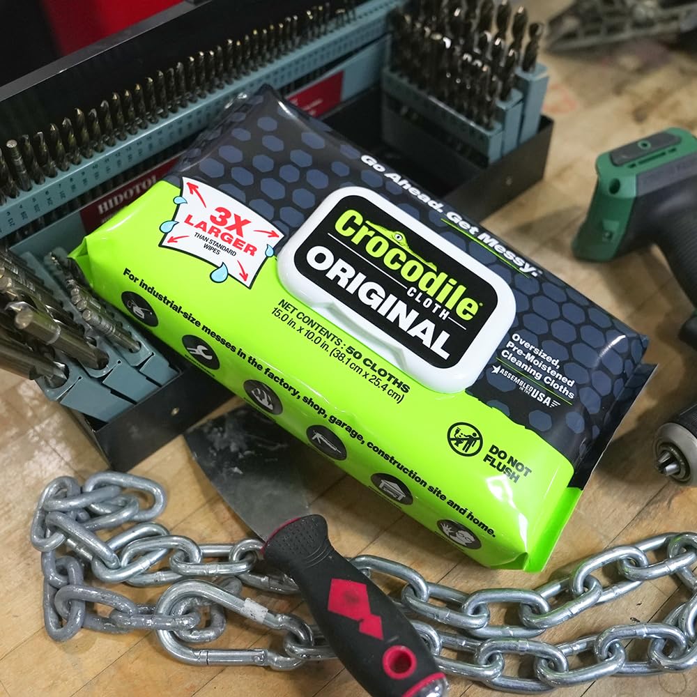 Crocodile Cloth proudly made in the USA for quality cleaning.