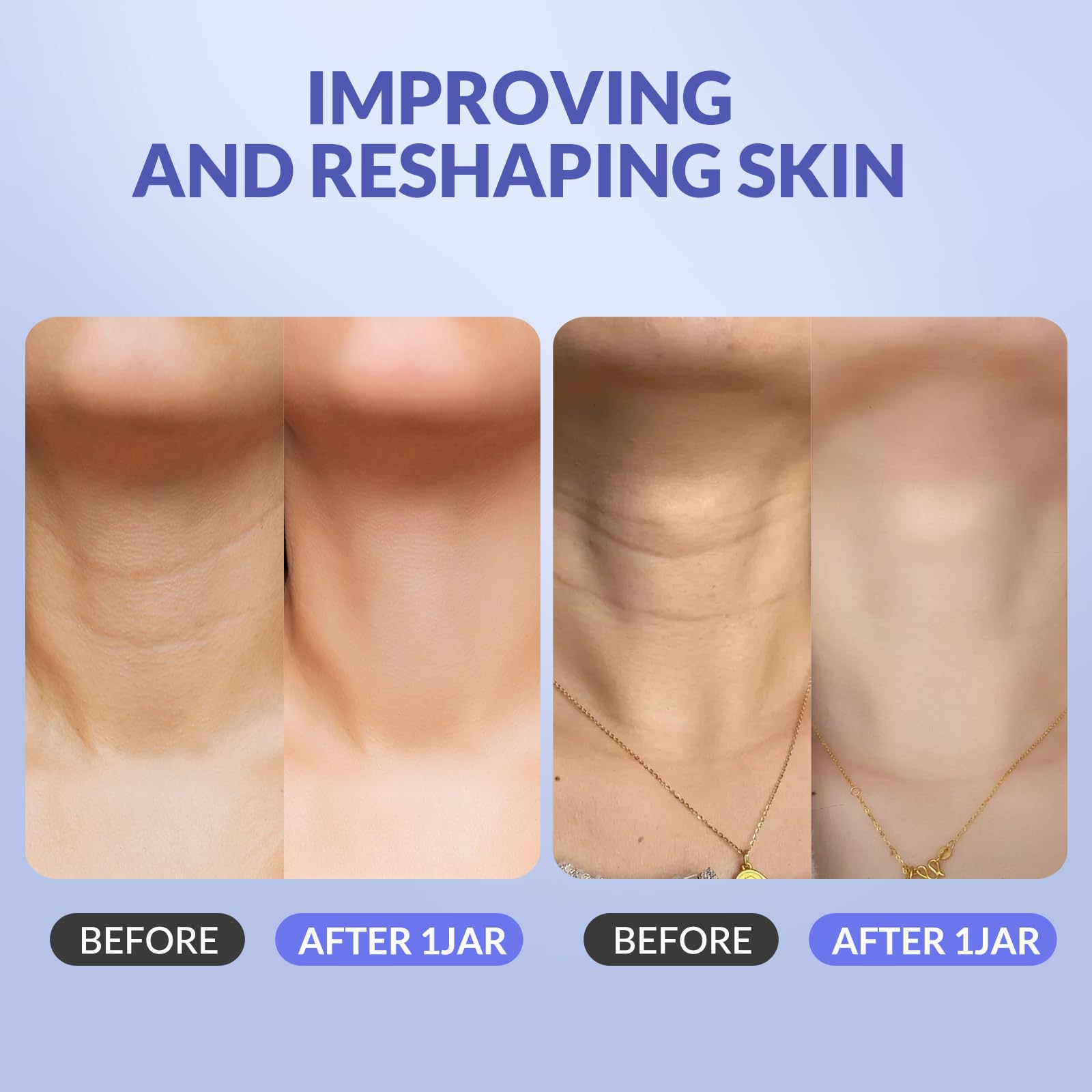 Crogooe hydration boost closeup highlights nourished, plump skin.