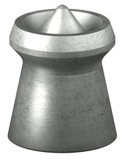 Close-up of dish-rimmed head design on Crosman DS177 Destroyer pellet.