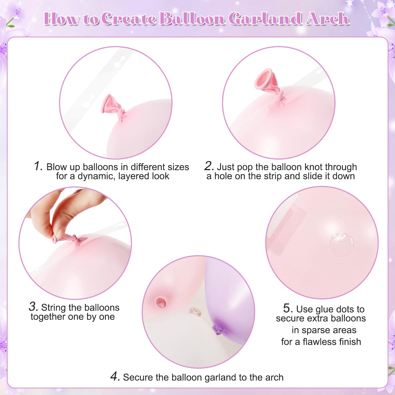 CROSSFINGERS Premium latex balloons resist popping for longer-lasting celebrations.