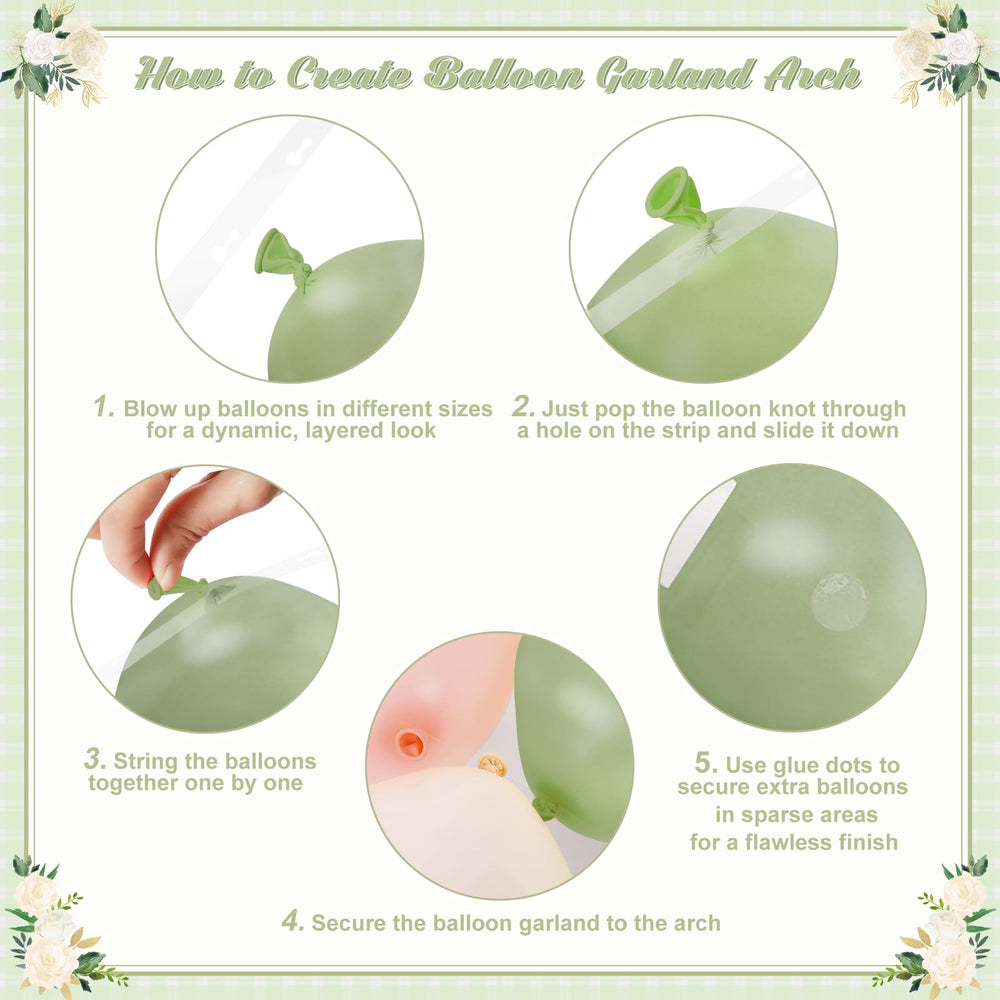 Crossfingers natural latex balloons are eco-friendly party decor