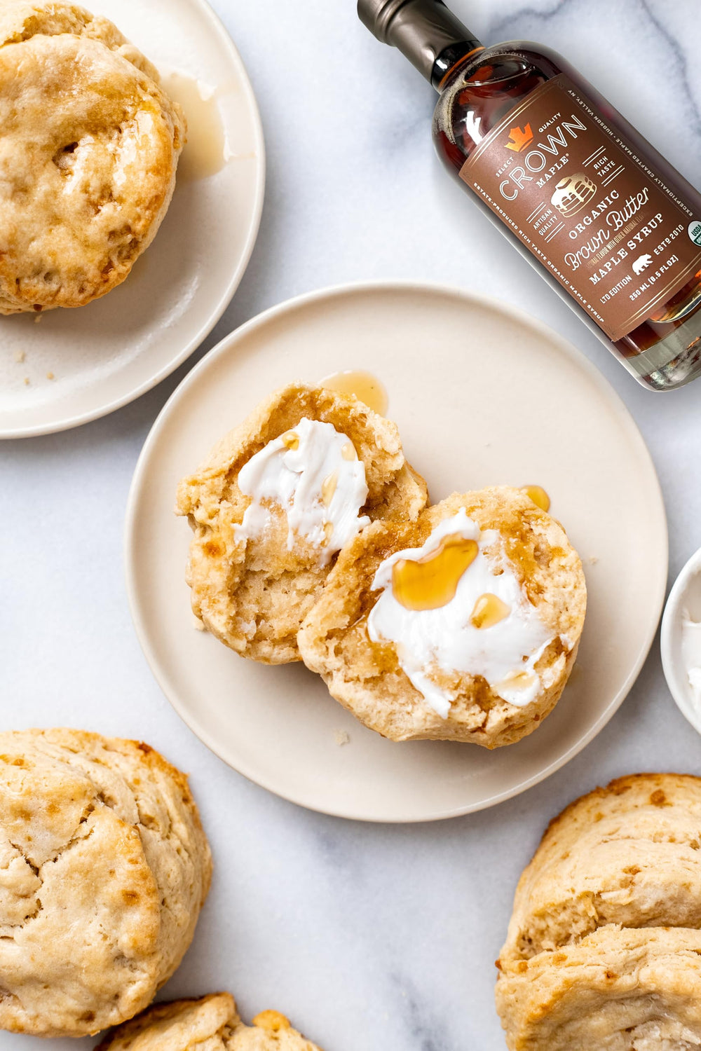 Crown Maple Brown Butter Flavor Syrup glaze for vegetables or marinades