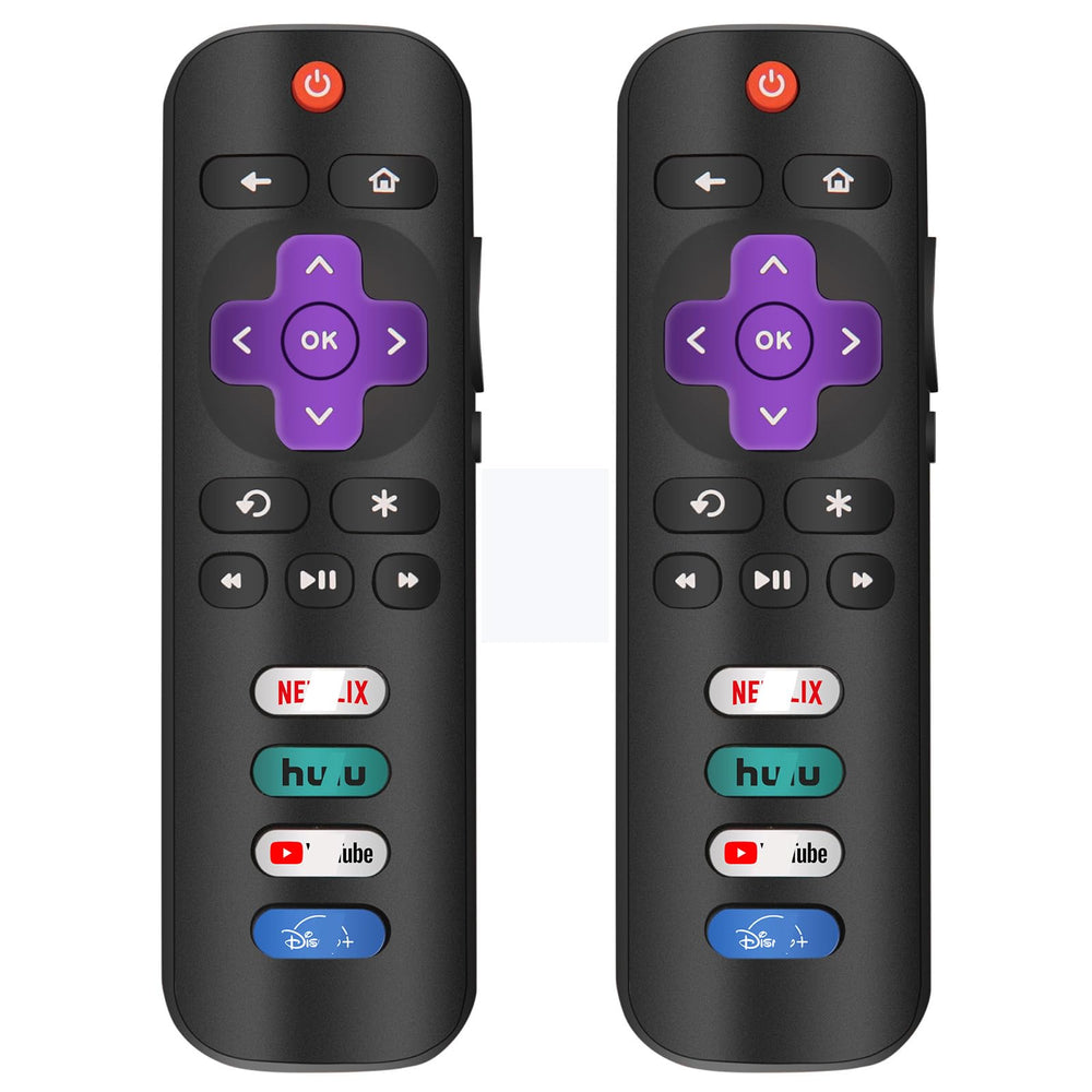 CrsaSwivo Roku replacement remote front view ready to pair and simplify TV control.