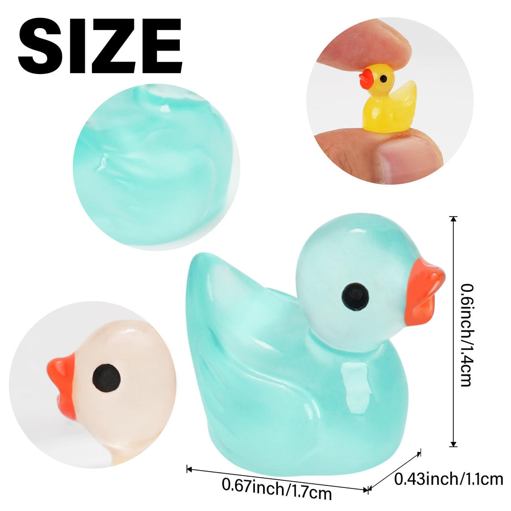 CRTWDMAN tiny ducks inspire DIY crafts and table decorations with compact size.