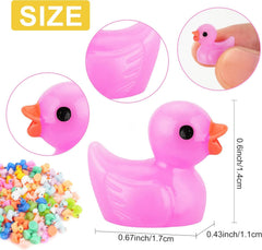 CRTWDMAN mini ducks colorful collection for versatile decor