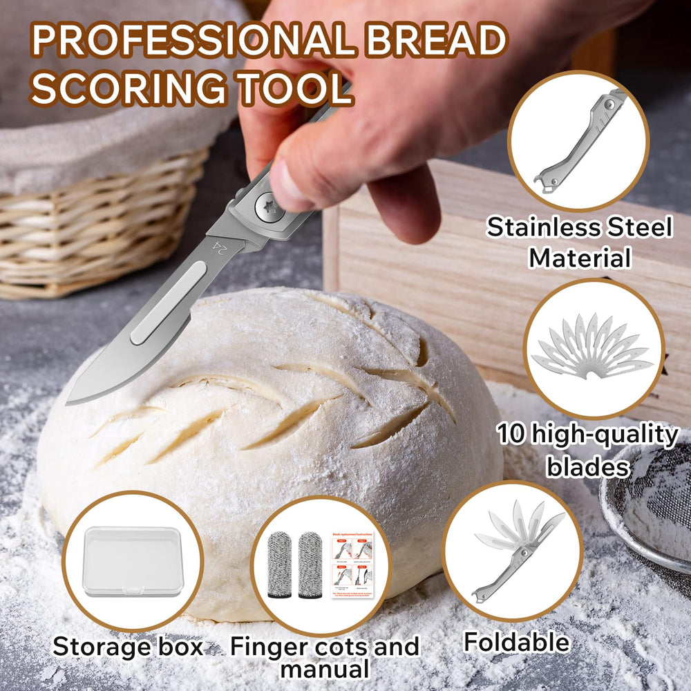 CRUIFU 10-pack blades provides quick replacements for consistent cuts