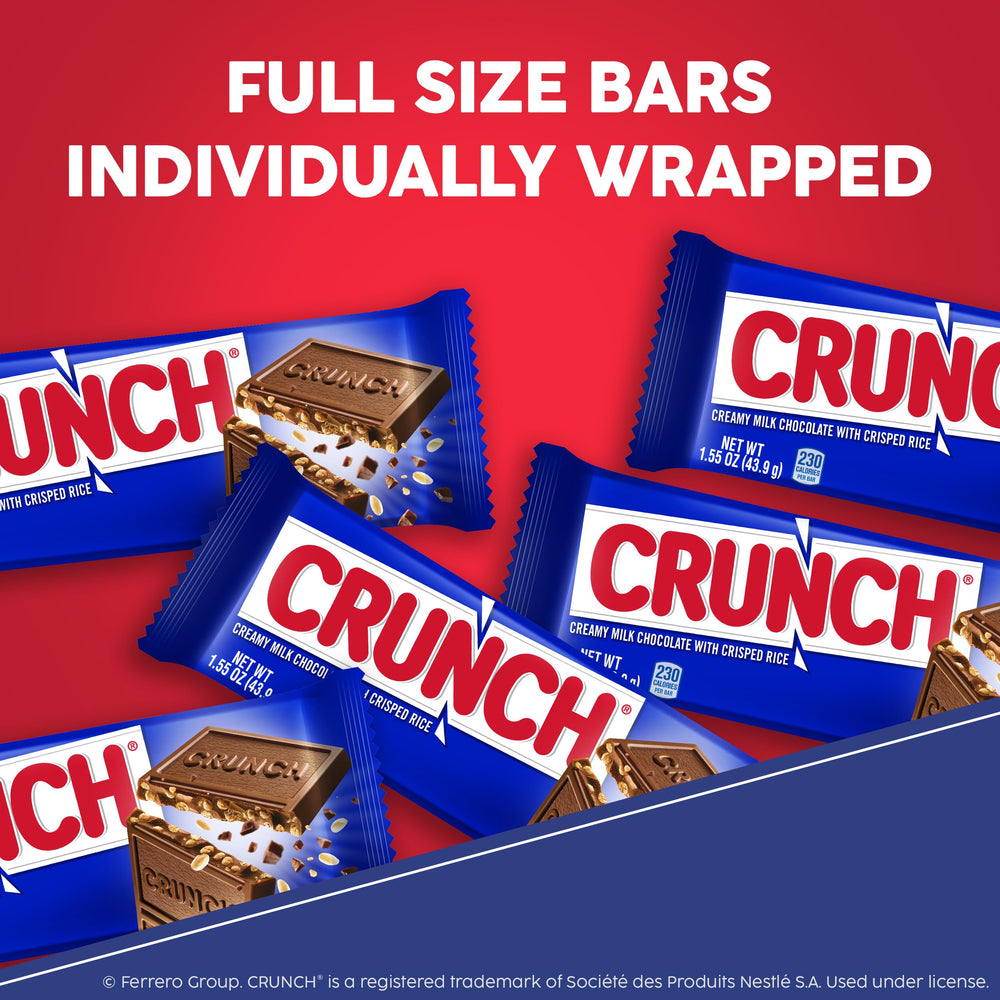Crunch melted chocolate close-up reveals smooth texture and crisped rice.