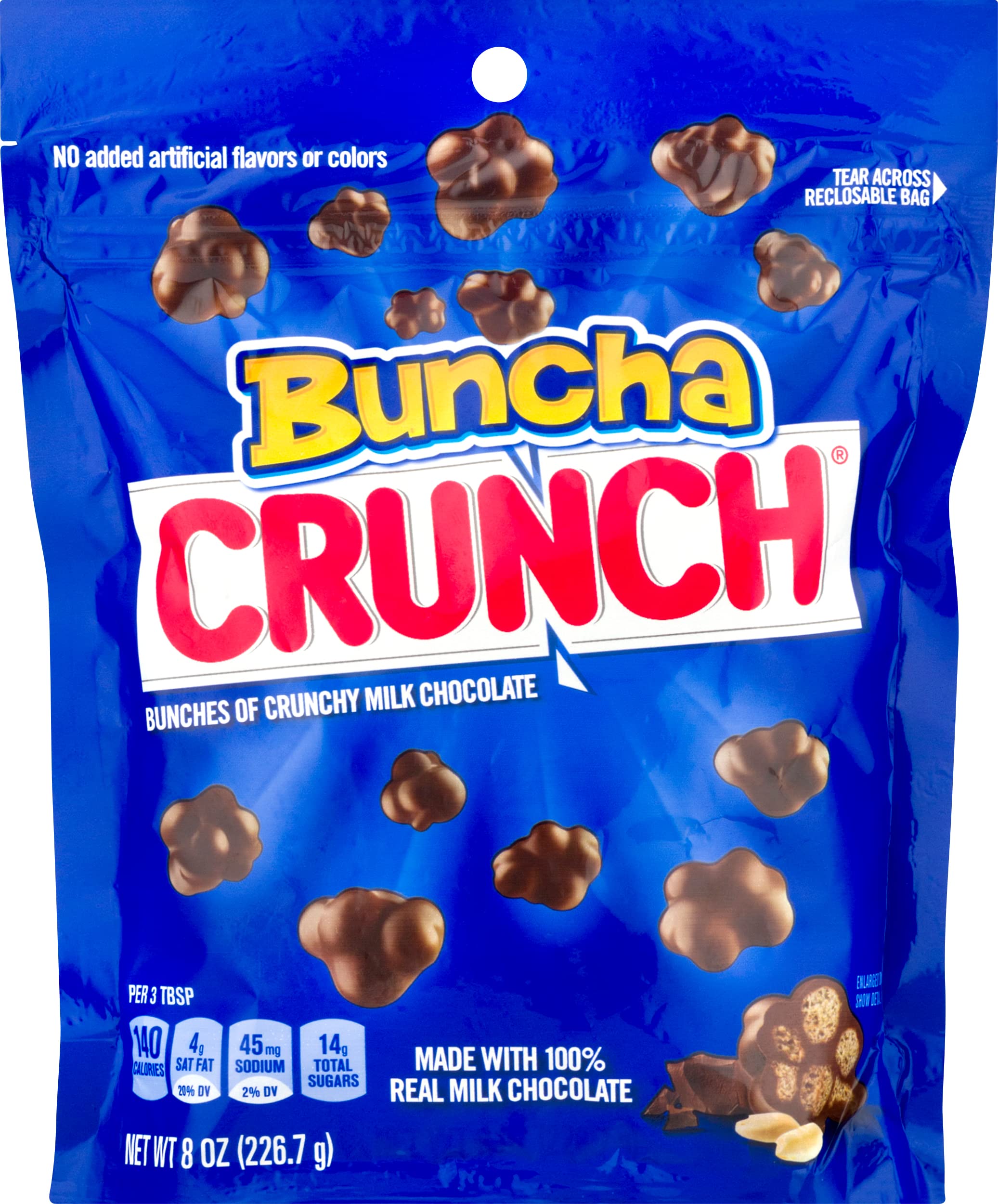 Crunch Buncha Crunch milk chocolate with crisped rice, ideal for on-the-go snacking