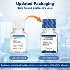 CryoKing saline shown with 0.1 micron filtration for purity in experiments.