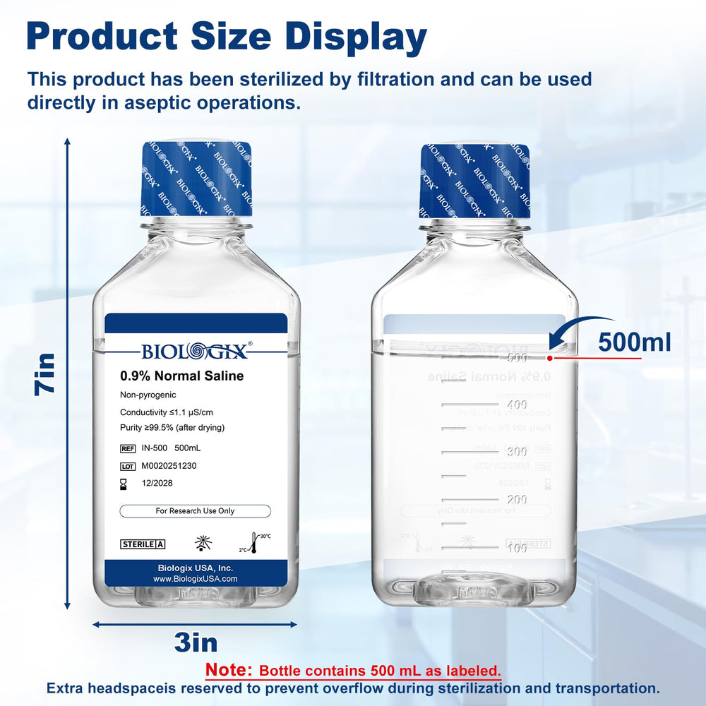 CryoKing sterile packaging reducing contamination during handling.