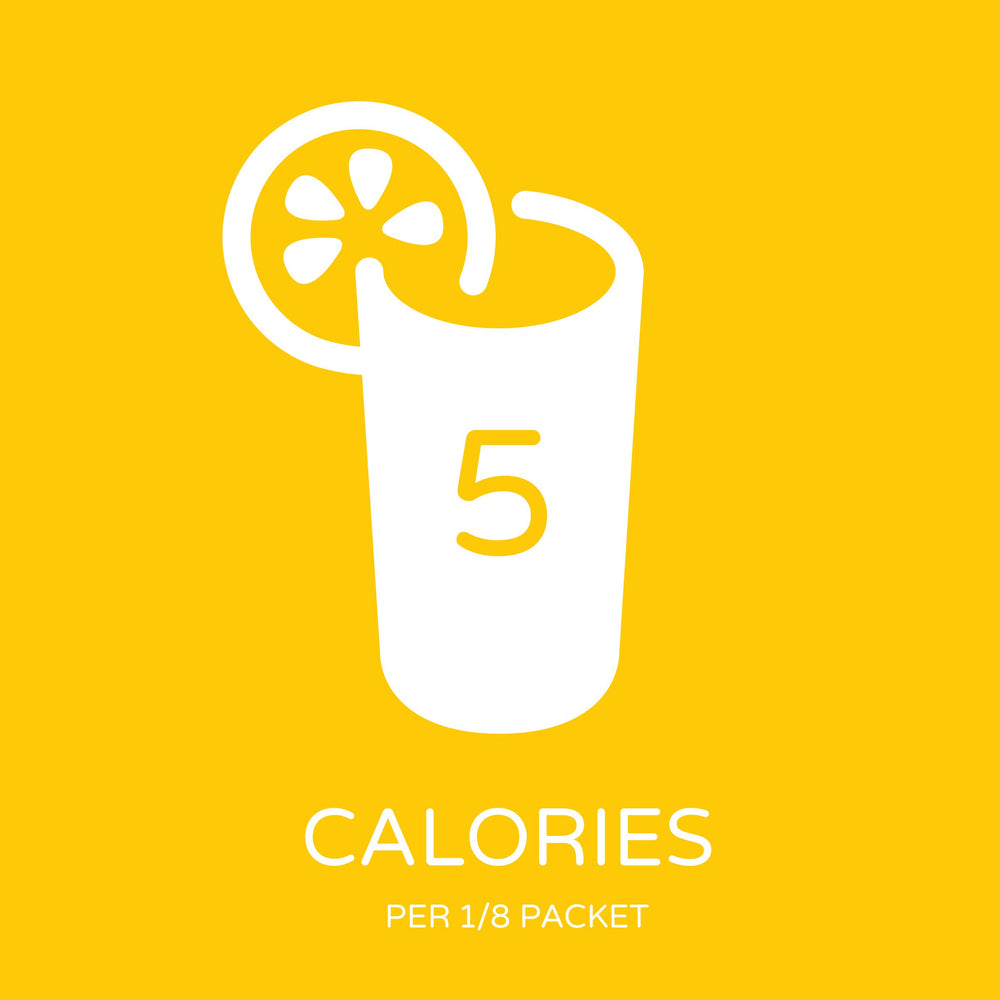 Crystal Light lemonade ingredients label close-up for transparent nutrition information.
