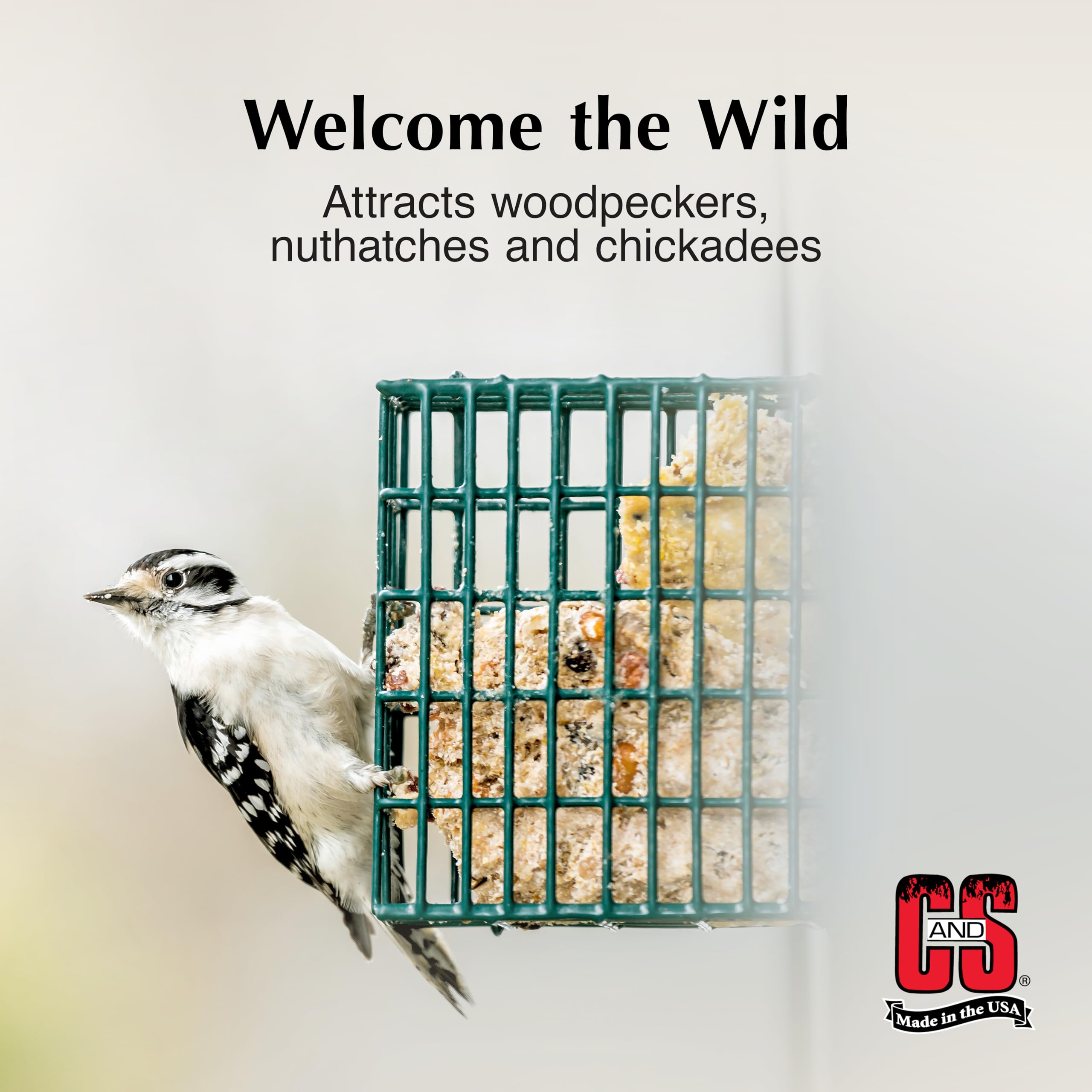 C&S High Energy Suet made in the USA for backyard feeding