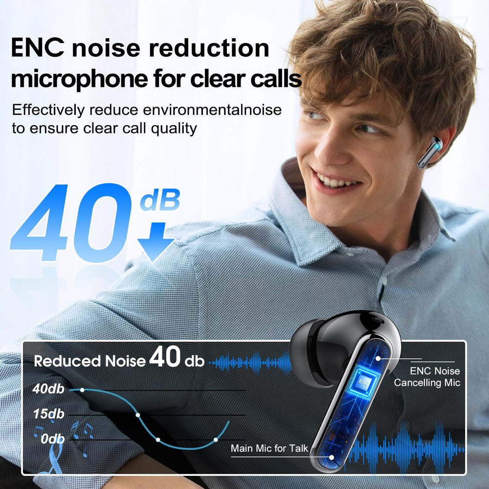 Csasan earbuds with 13mm driver delivering immersive HD stereo.