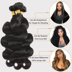 CSCHS 12A bundles, 24-inch, silky soft texture.